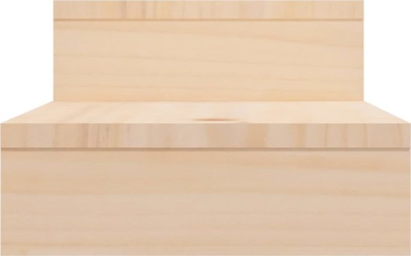 vidaXL Podstawka na monitor, (52-101)x22x14 cm, lite drewno sosnowe