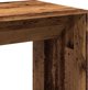 vidaXL Stolik barowy, stare drewno, 51x50x103,5cm