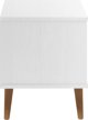 vidaXL Έπιπλο τηλεόρασης, λευκό, 158x40x49 cm, ανοιχτό ξύλο πεύκου