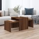 vidaXL Stolik kawowy, brazowy dab 100x48x40 cm material drewnopochodny