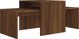 vidaXL Stolik kawowy, brazowy dab 100x48x40 cm material drewnopochodny