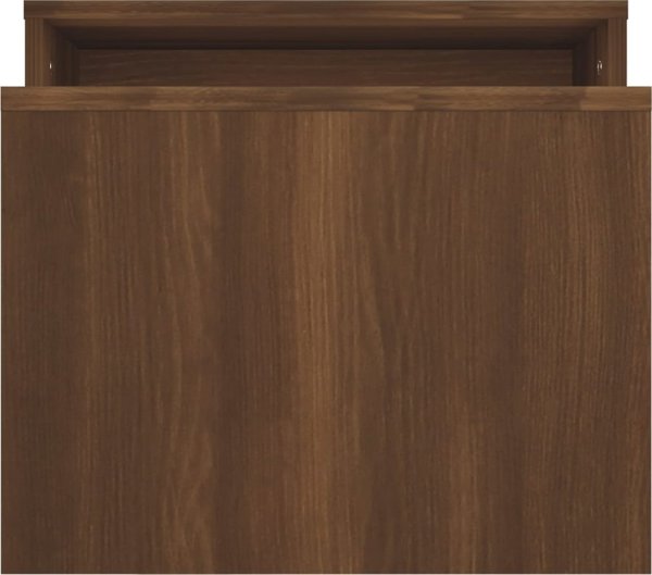 vidaXL Stolik kawowy, brazowy dab 100x48x40 cm material drewnopochodny