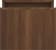 vidaXL Stolik kawowy, brazowy dab 100x48x40 cm material drewnopochodny