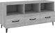 vidaXL Βάση τηλεόρασης γκρι δρυς Sonoma 102x35x50 cm