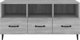 vidaXL Βάση τηλεόρασης γκρι δρυς Sonoma 102x35x50 cm