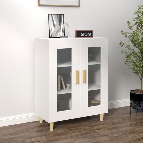 vidaXL Szafka Λευκή 69,5x34x90 cm από Ξύλινο Υλικό