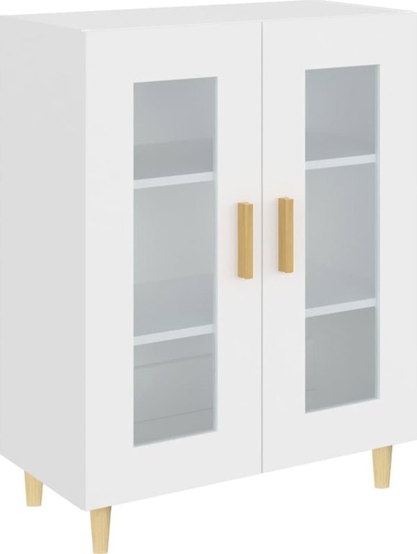 vidaXL Szafka Λευκή 69,5x34x90 cm από Ξύλινο Υλικό