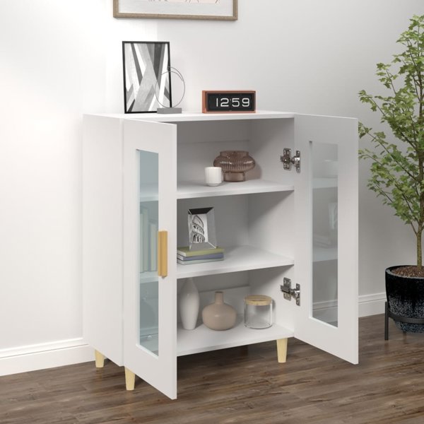 vidaXL Szafka Λευκή 69,5x34x90 cm από Ξύλινο Υλικό