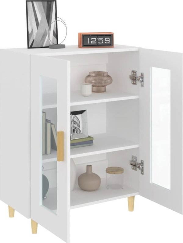 vidaXL Szafka Λευκή 69,5x34x90 cm από Ξύλινο Υλικό