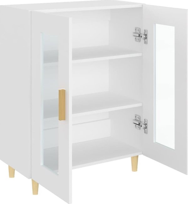 vidaXL Szafka Λευκή 69,5x34x90 cm από Ξύλινο Υλικό