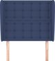 vidaXL Zaglowek uszak, mple, 93x23x118/128 cm, tkanina