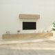 vidaXL Σετ 4 ντουλάπια TV, δρυς sonoma, ξύλο ανακυκλωμένο