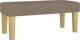 vidaXL Λιτό κρεβάτι με στρώμα, ταουπέ, ύφασμα, 80x200 cm