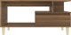 Stolik kawowy, brazowy dab 90x49x45 cm, material drewnopochodny