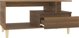 Stolik kawowy, brazowy dab 90x49x45 cm, material drewnopochodny