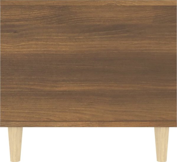 Stolik kawowy, brazowy dab 90x49x45 cm, material drewnopochodny