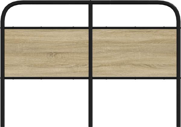 vidaXL Κεφαλάρι κρεβατιού Sonoma Δρυς, 135 εκ