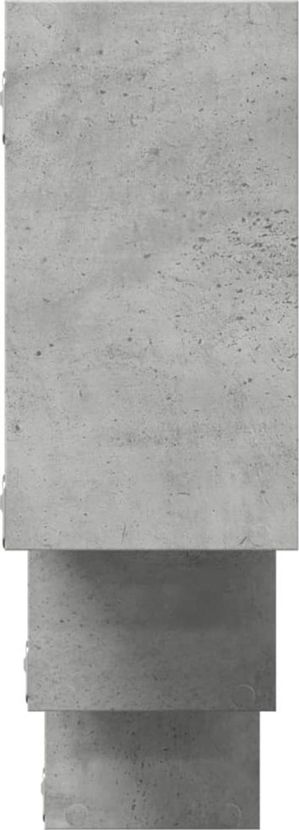 vidaXL Ράφι τοίχου γκρι μπετόν 159x18x66 cm
