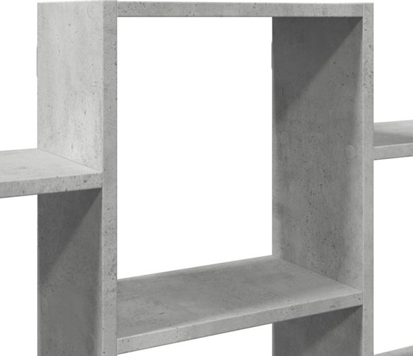 vidaXL Ράφι τοίχου γκρι μπετόν 159x18x66 cm