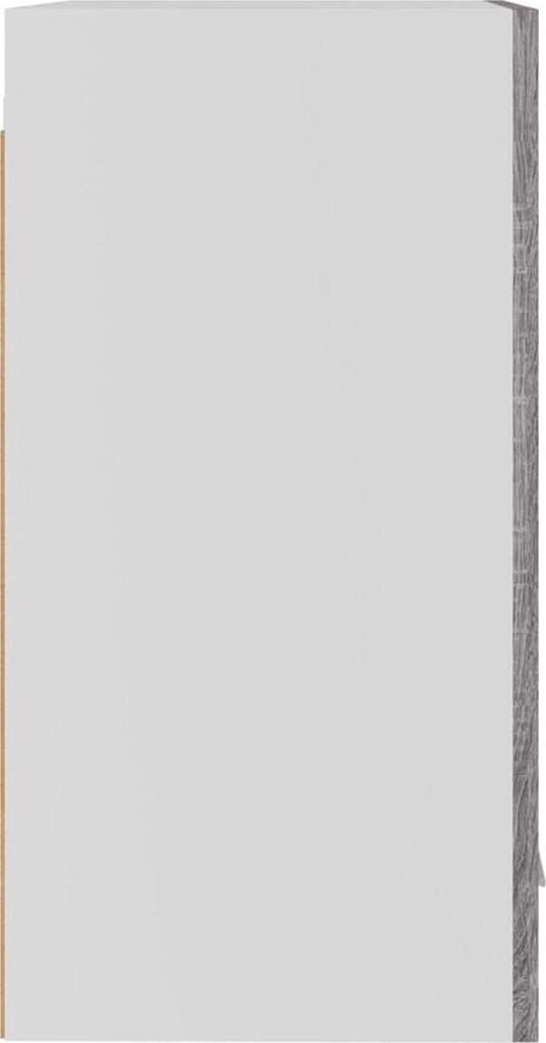 vidaXL Κρεμαστή ντουλάπα, γκρι δρυς σονόμα, 39,5x31x60 εκ.