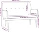 vidaXL Lawka, ciemnozielona, 108x79x79 cm, tapicerowana aksamitem