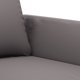 vidaXL Fotel szary 60 cm obity sztuczna skora