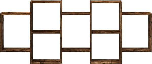 vidaXL Rafiéra toixou anoixto kapnisto drys 159x18x65 ek.