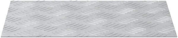 vidaXL Αλουμινένιες ριγέ πλάκες 4 τεμάχια 40x30 cm Αντιολισθητικές