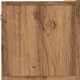 vidaXL Κρεμαστή μονάδα TV έπιπλο οξιά artisan 100x30x30 εκ.