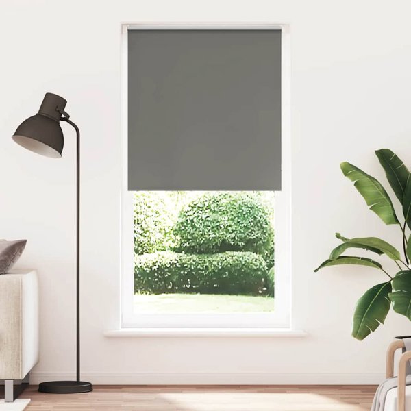 vidaXL Ρολοκουρτίνα σκίασης γκρι 100x230 cm
