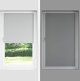 vidaXL Ρολοκουρτίνα σκίασης γκρι 100x230 cm