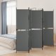 vidaXL vidaXL Parawan 5-panelowy, antracytowy, 250 x 180 cm, tkanina