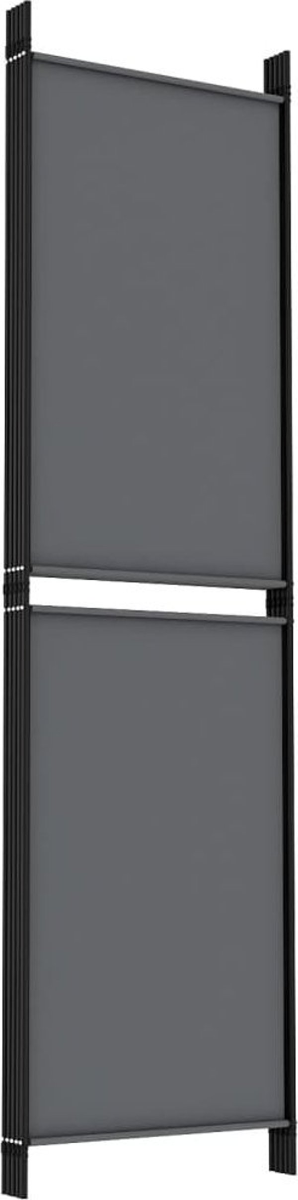 vidaXL vidaXL Parawan 5-panelowy, antracytowy, 250 x 180 cm, tkanina