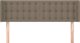 vidaXL Κεφαλάρι uszak taupe 147x16x78/88 cm ύφασμα