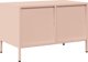 vidaXL Ροζ ντουλάπι TV 68x39x43,5 cm από ψυχρής έλασης μέταλλο