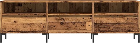 vidaXL Έπιπλο Τηλεόρασης από Παλαιό Ξύλο, 150x30x44,5 εκ.