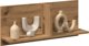 vidaXL Πολυθρόνα τοίχου 70x16,5x30 cm, δρυς artisian