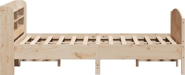 vidaXL Rama κρεβατιού χωρίς στρώμα, 160x200 cm, μασίφ πεύκο