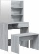 vidaXL Σετ με τουαλέτα, γκρι δρυς σονόμα, 74,5x40x141 εκ.