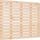 vidaXL Κεφαλάρι Κρεβατιού 126x3x91,5 cm από Στερεό Ξύλο Πεύκου