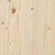 vidaXL Κεφαλάρι Κρεβατιού 126x3x91,5 cm από Στερεό Ξύλο Πεύκου