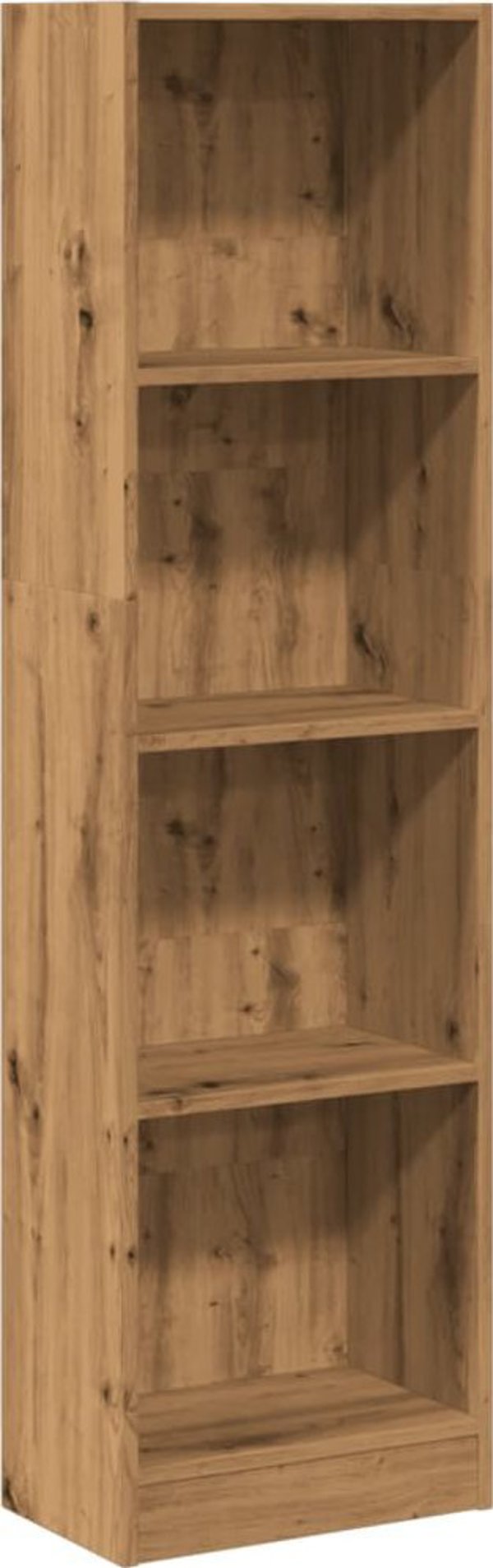 vidaXL Ράφι δρυς artisian 40x24x143 εκ. από ξυλοποικό υλικό