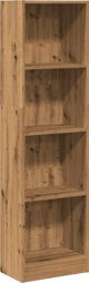 vidaXL Ράφι δρυς artisian 40x24x143 εκ. από ξυλοποικό υλικό