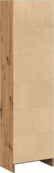 vidaXL Ράφι δρυς artisian 40x24x143 εκ. από ξυλοποικό υλικό