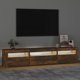 vidaXL Szafka pod TV z oswietleniem LED pryzdymiony dob 195x35x40 cm