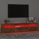 vidaXL Szafka pod TV z oswietleniem LED pryzdymiony dob 195x35x40 cm