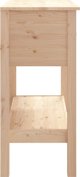 vidaXL vidaXL Stolik konsolowy, 75x35x75 cm, lite drewno sosnowe