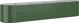 vidaXL vidaXL Donica ogrodowa, malowana proszkowo stal, 368x80x68 cm, zielona