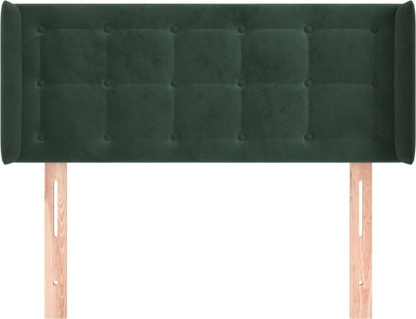 vidaXL Zaglowerk Uszak, Σκούρο Πράσινο, 83x16x78/88 cm, Ακσαμίτ