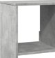 vidaXL Ράφι Βιβλιοθήκης, σκουρόχρωμο γκρι, 100x33x187,5 εκ, ξύλινο υλικό